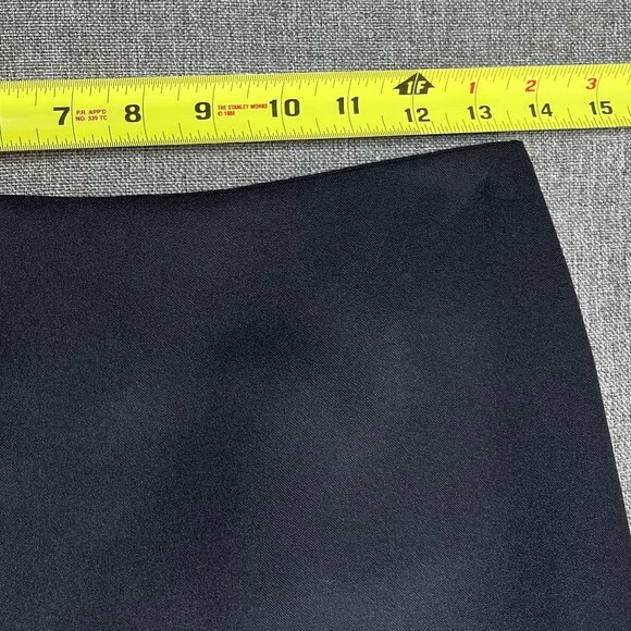 VTG Tracy Evans Maxi Pencil Skirt Women's 9 Black Business Office Side Slit USA - Picture 12 of 15